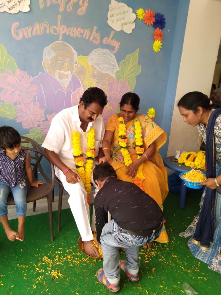 parents day celebration in school