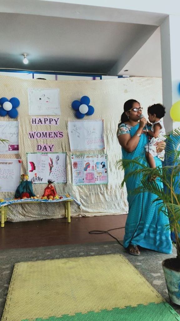 Womens Day Activity At Tanuku 50 Spring Board Academy And