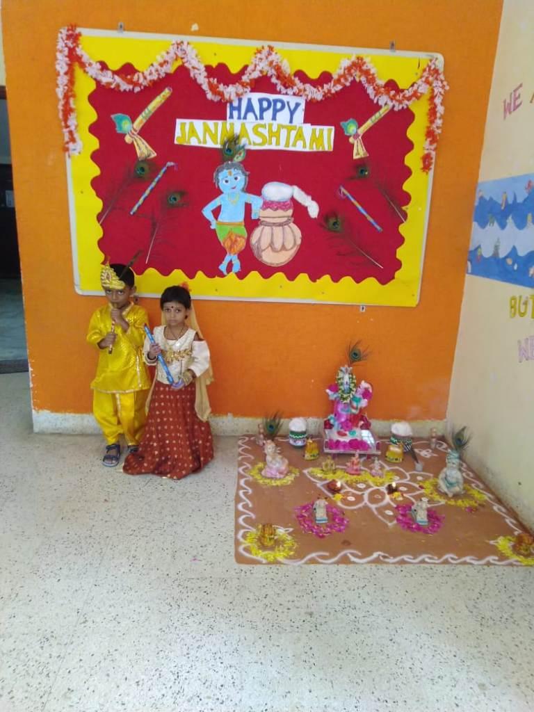 Janmashtami Celebrations At Spring Board International Preschool And