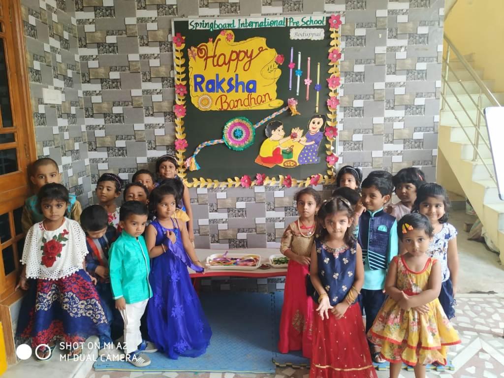 Raksha Bandhan Celebration At Springboard Spring Board Academy